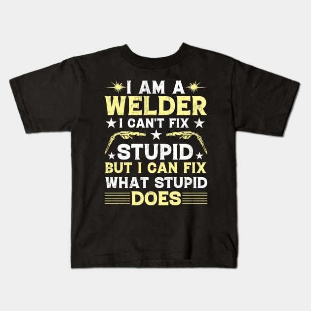 welding Kids T-Shirt by Lifestyle T-shirts